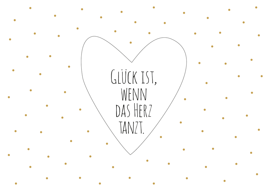 Postkarten-Set "Glück"