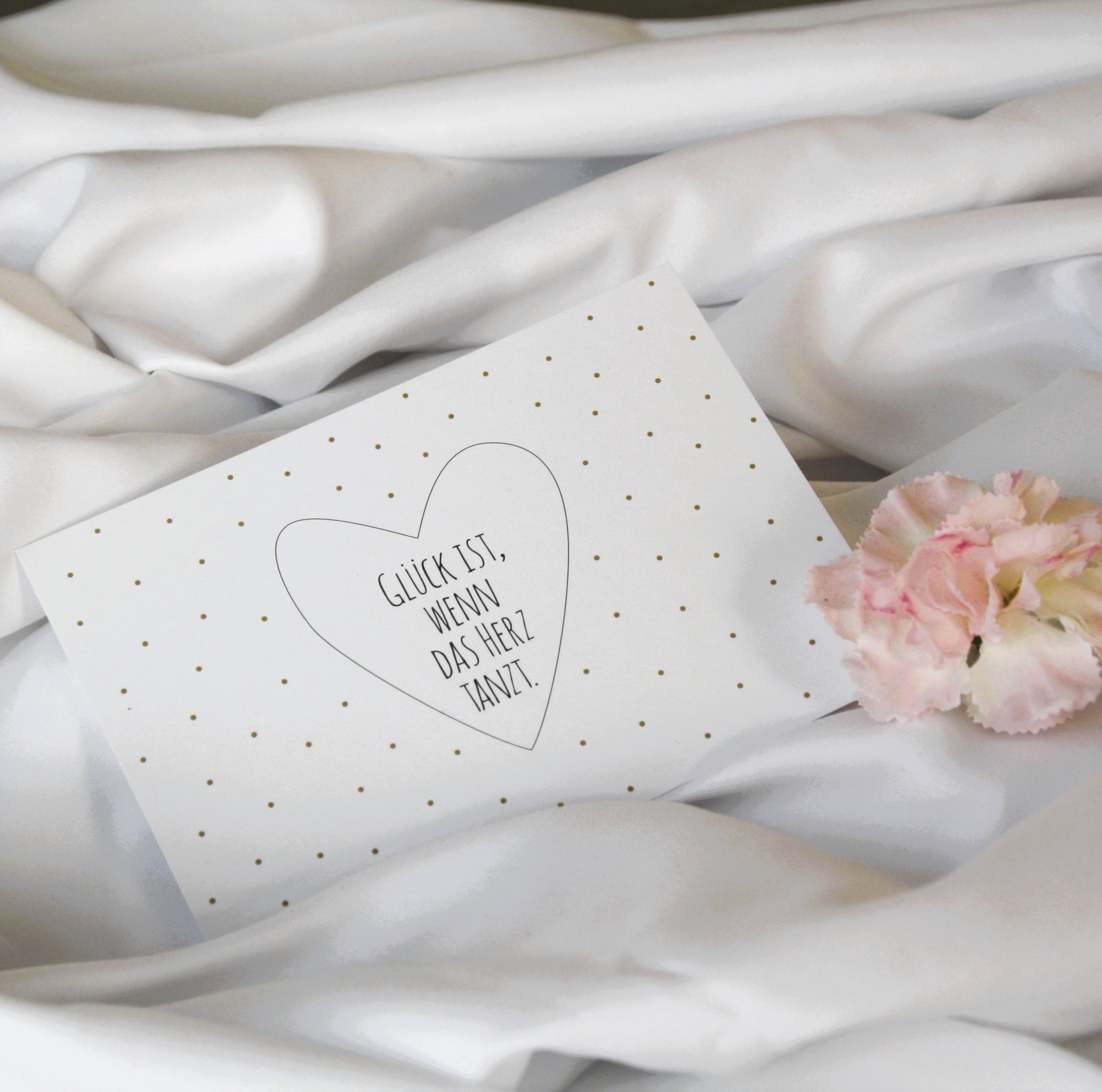 Glück ist, wenn das Herz tanzt.