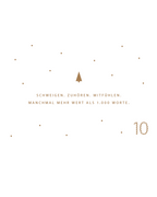 "Seelenwärmer" – Adventskalender-Tischaufsteller